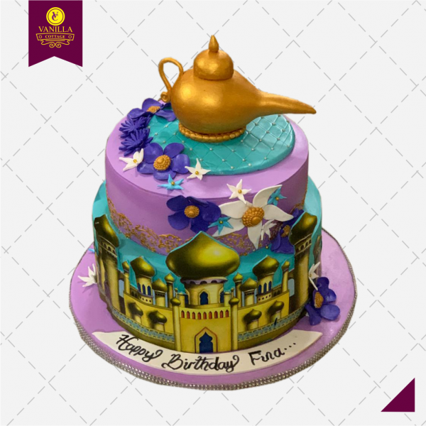Aladdin Themed Birthday Cake - Iced With Elegance